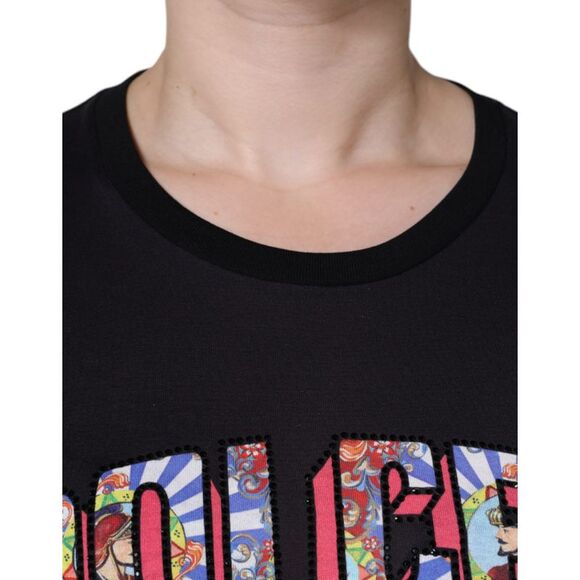 Dolce & Gabbana Dolce Gabbana Logo TShirt Women Black Tops & T-Shirts